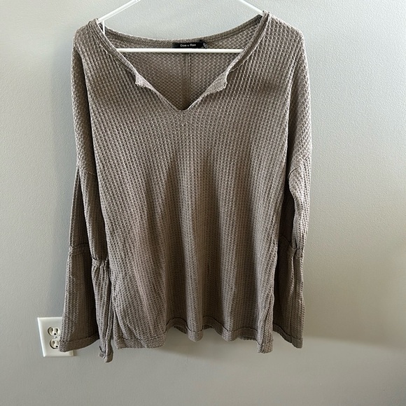 Doe & Rae oversized waffle knit sweater - Picture 1 of 4